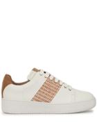 Agnona Smith Stitched Sneakers - White