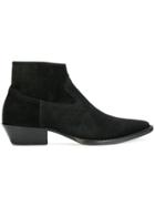 Maison Margiela Western Ankle Boots - Black
