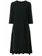 Comme Des Garçons Comme Des Garçons Zipped Dress - Black