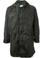 Cityshop 'foody' Zip Pocket Detail Hooded Military Coat