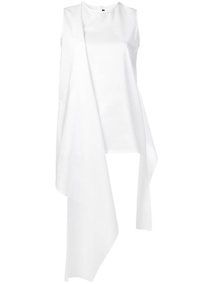 Joseph Sleeveless Draped Blouse - White