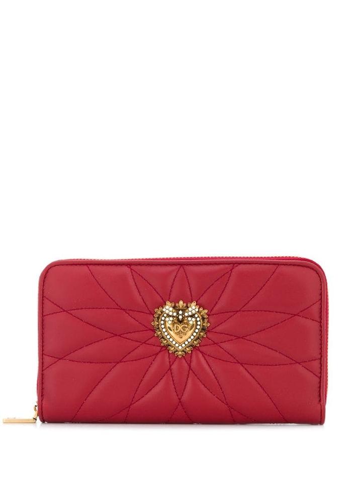 Dolce & Gabbana Devotion Continental Zipped Wallet - Red