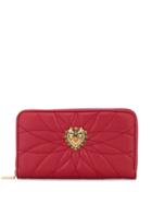Dolce & Gabbana Devotion Continental Zipped Wallet - Red