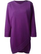 Yves Saint Laurent Pre-owned Oversized Shift Dress - Purple