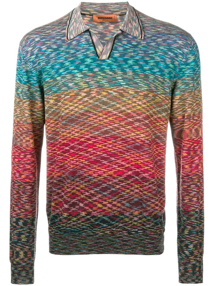 Missoni Rainbow Jumper - Yellow & Orange