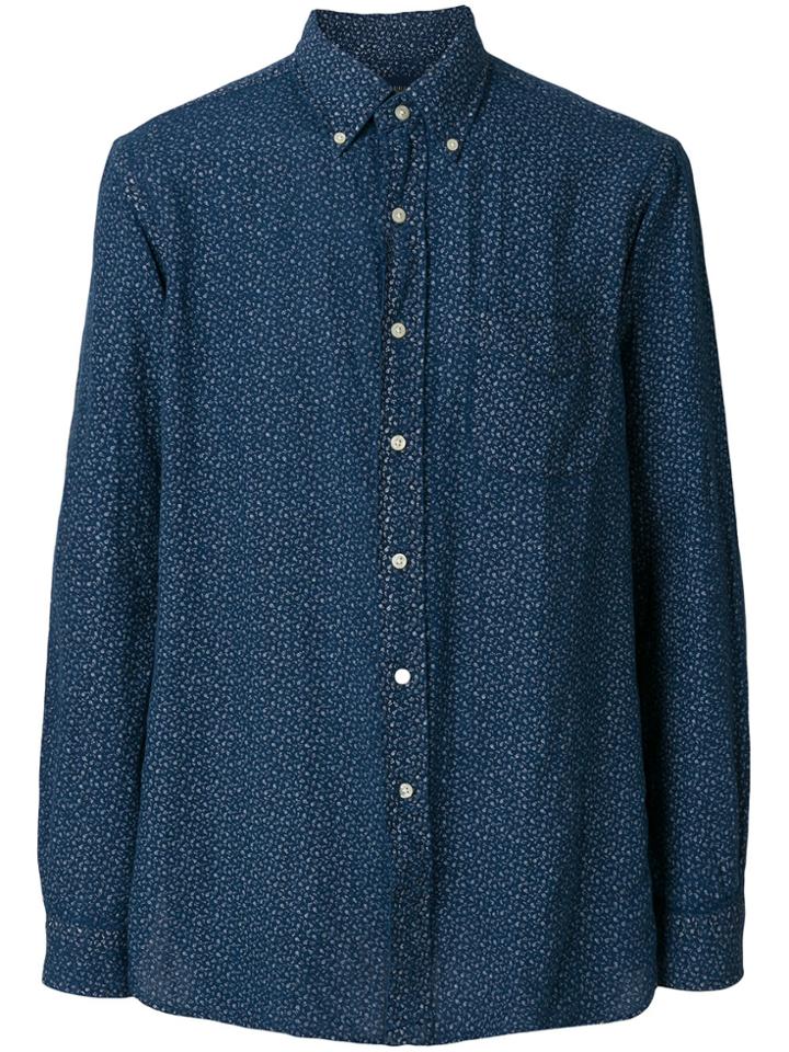 Polo Ralph Lauren Floral-print Shirt - Blue