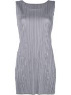 Pleats Please By Issey Miyake Sleeveless Blouser - Grey