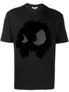 Mcq Alexander Mcqueen Velvet Print T-shirt - Black