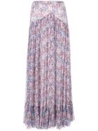 Philosophy Di Lorenzo Serafini Star Print Flared Skirt - Pink & Purple