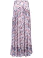 Philosophy Di Lorenzo Serafini Star Print Flared Skirt - Pink & Purple