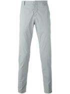 Dondup 'gaubert' Trousers, Men's, Size: 34, Grey, Cotton/spandex/elastane