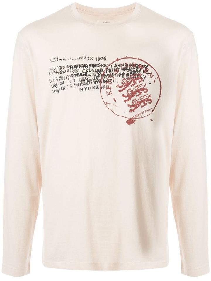 Kent & Curwen Logo Stamp T-shirt - Brown