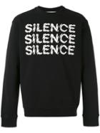 Mcq Alexander Mcqueen - Silence Sweatshirt - Men - Cotton - Xs, Black, Cotton