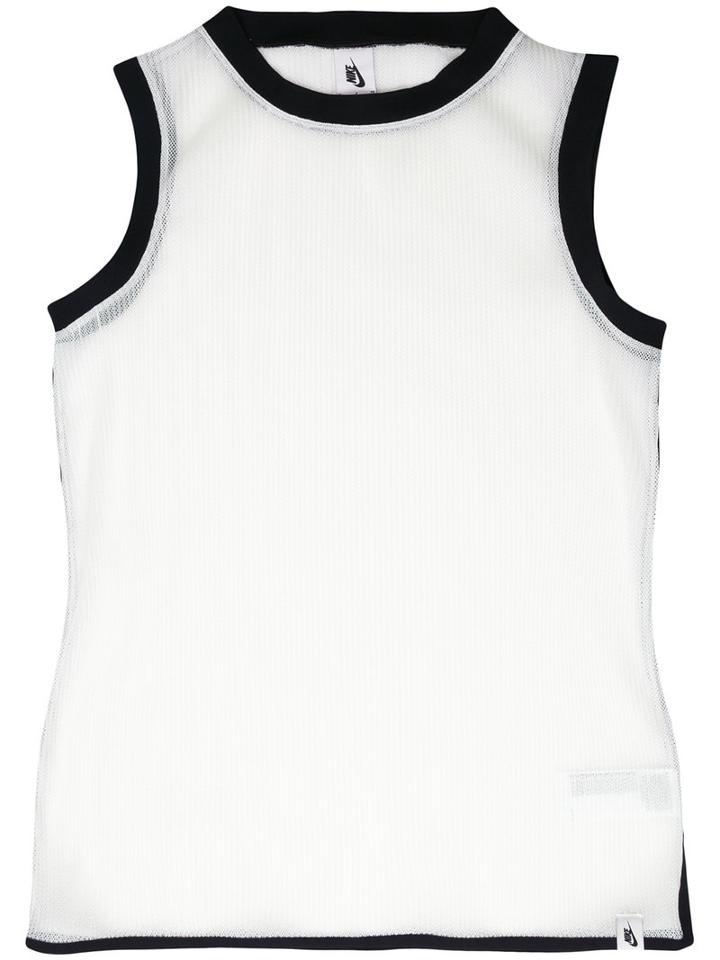 Nike - Sheer Vest - Women - Polyester/viscose - M, White, Polyester/viscose
