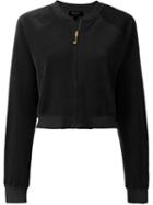 Juicy Couture Cropped Zipped Jacket - Black