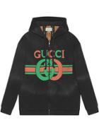 Gucci Reversible Sweatshirt With Interlocking G - Black