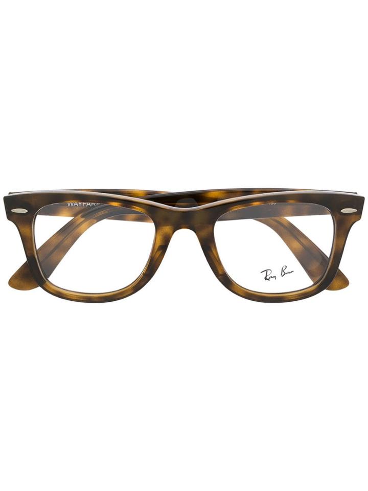 Ray-ban Wayfarer Glasses - Brown