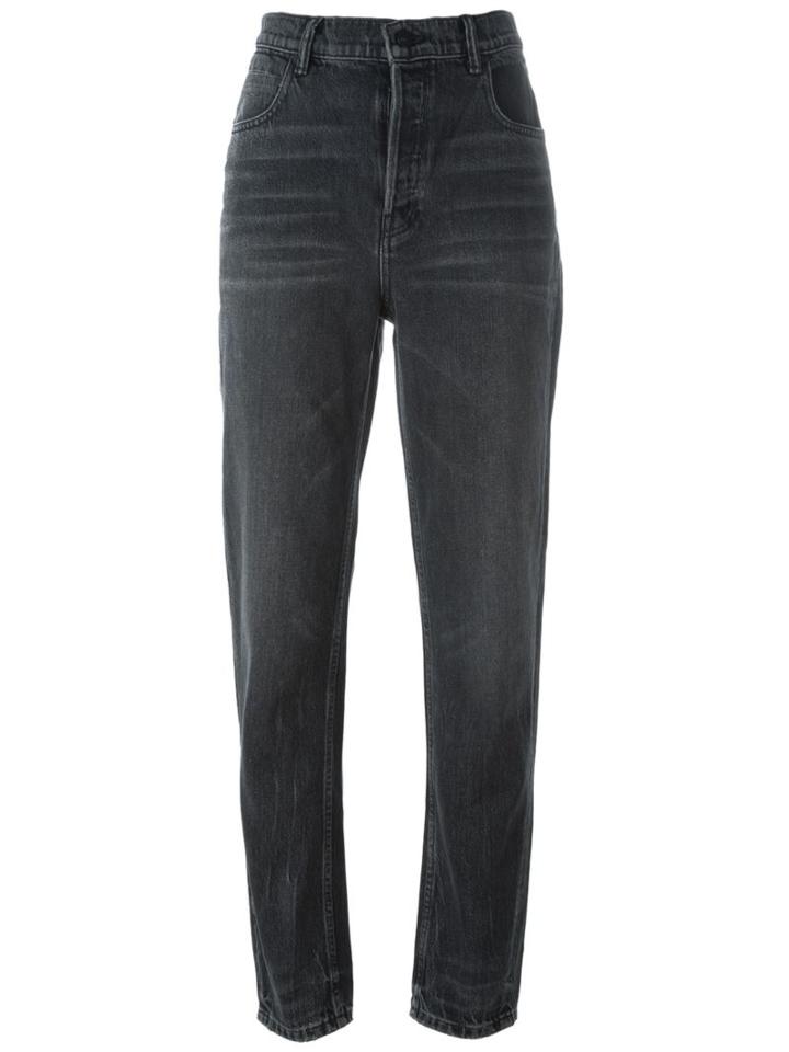 Alexander Wang High Waisted Jeans, Women's, Size: 29, Grey, Cotton