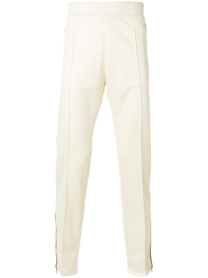 Maison Margiela - Tapered Leg Track Pants - Men - Cotton/polyester - 48, White, Cotton/polyester