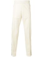 Maison Margiela - Tapered Leg Track Pants - Men - Cotton/polyester - 48, White, Cotton/polyester