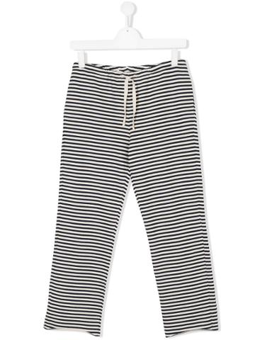 Touriste Striped Trousers - Nude & Neutrals