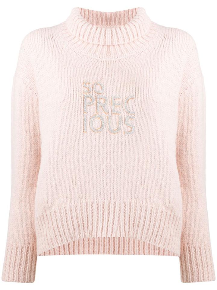 Ermanno Scervino So Precious Jumper - Pink