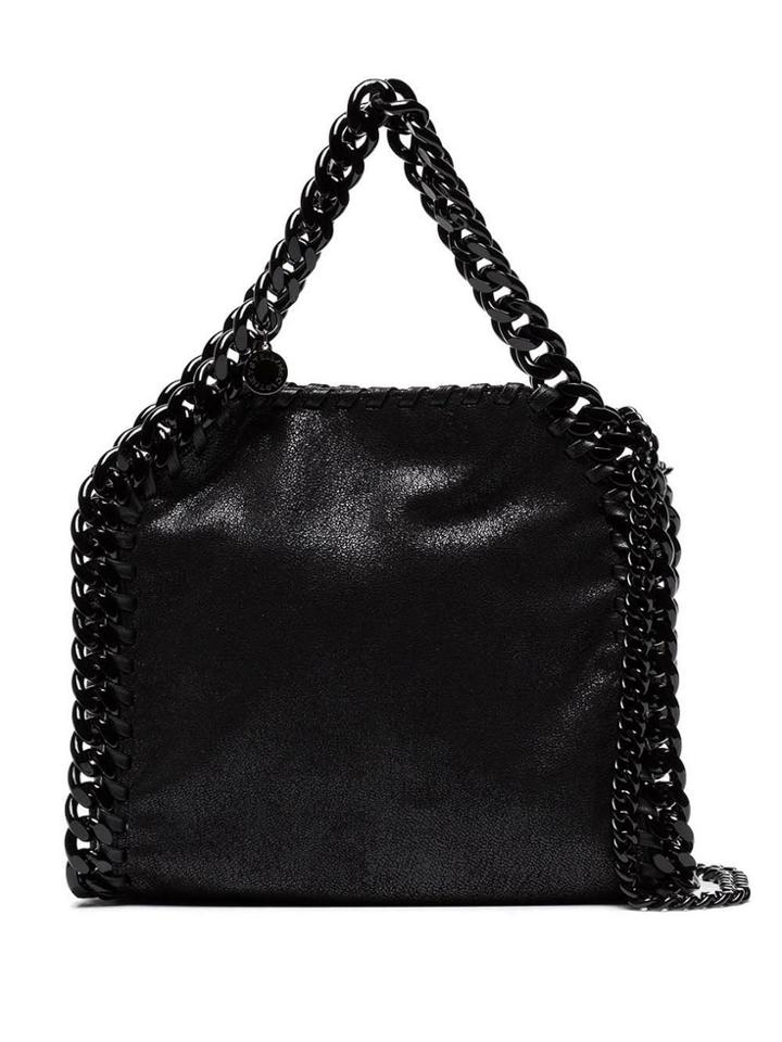 Stella Mccartney Mini Falabella Tote Bag - Black