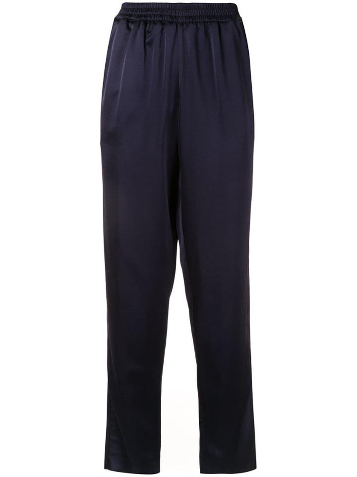 Layeur Elasticated Waist Trousers - Blue