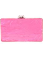 Edie Parker Rectangular Box Clutch - Pink