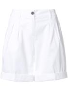 Fay Classic Fitted Shorts - White