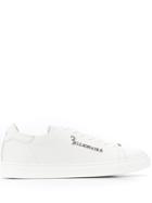 Billionaire Lace Up Sneakers - White