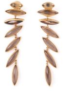 Antonio Bernardo 18kt Yellow Gold 'wing' Clip-on Earrings - Metallic