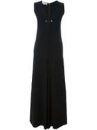 Stella Mccartney Erika Jumpsuit, Women's, Size: 42, Black, Viscose/acetate/spandex/elastane/brass