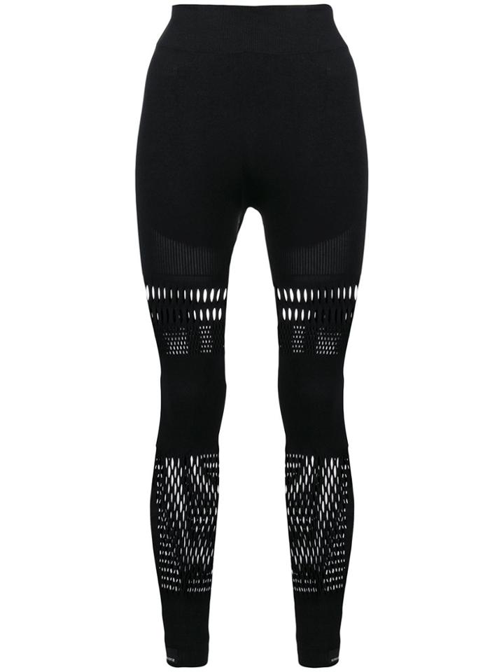 Adidas By Stella Mccartney Yoga Warpknit Tights - Black