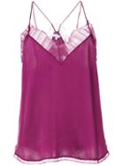 Iro - Camisole Top - Women - Silk - 36, Pink/purple, Silk