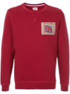 Kent & Curwen Embroidered Flag Sweatshirt