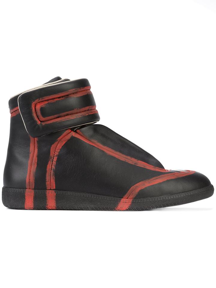 Maison Margiela Hi-top Sneakers - Black
