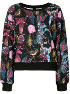 Romance Was Born Animalia Sweatshirt - Black