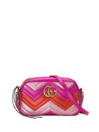 Gucci Gg Marmont Small Matelassé Shoulder Bag - Pink