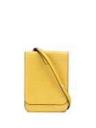 Loewe Foldover Top Shoulder Bag - Yellow