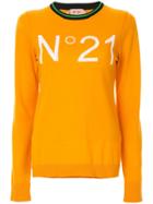 No21 Logo Sweater - Orange