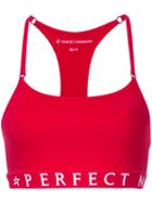 Perfect Moment - Fitness Top - Women - Nylon/spandex/elastane - S, Red, Nylon/spandex/elastane