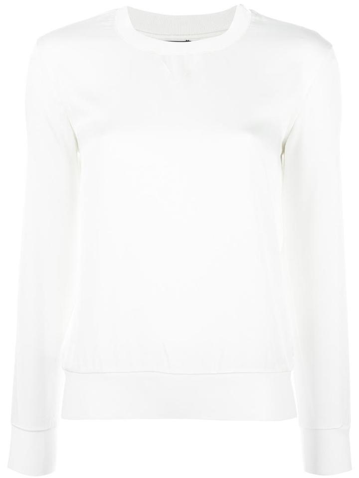 Polo Ralph Lauren Long Sleeve Top, Women's, Size: Xs, White, Polyester/triacetate