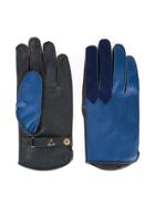 Addict Clothes Japan Bicolour Gloves - Blue