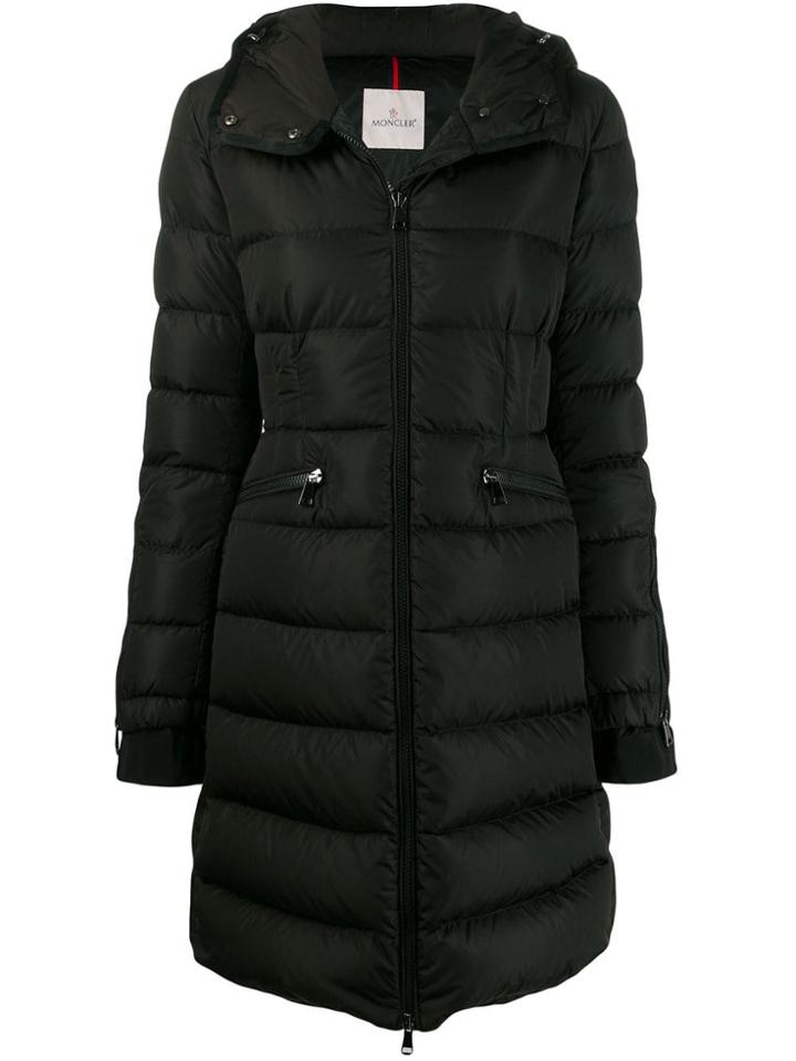 Moncler Betulong Long Puffer Coat - Black