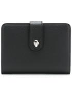 Alexander Mcqueen Skull Folded Wallet - Black