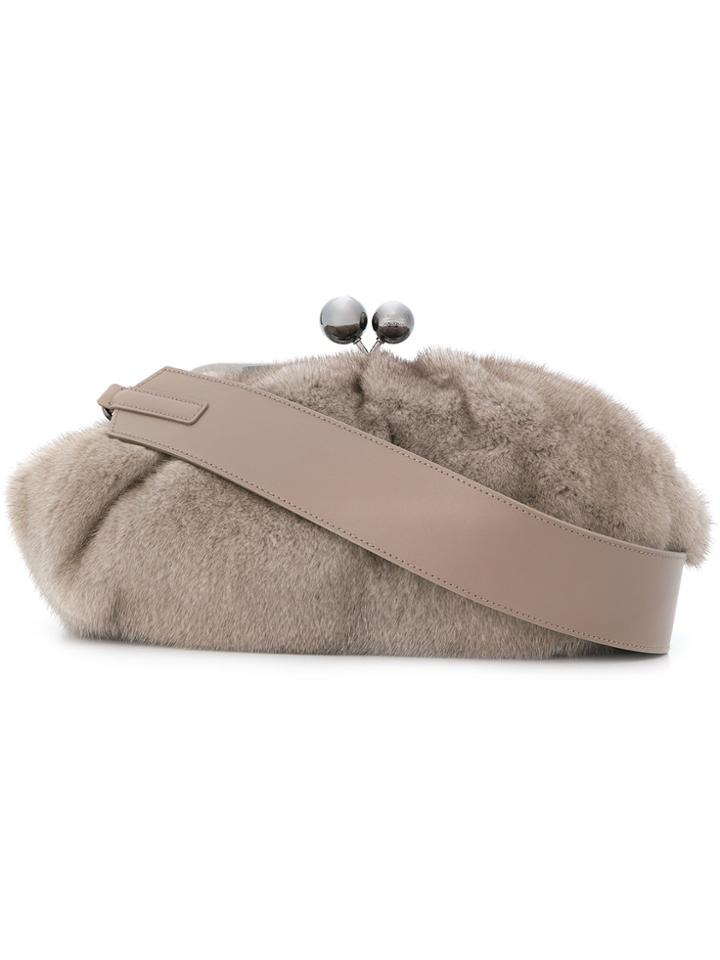 Weekend Max Mara Clutch Bag - Nude & Neutrals