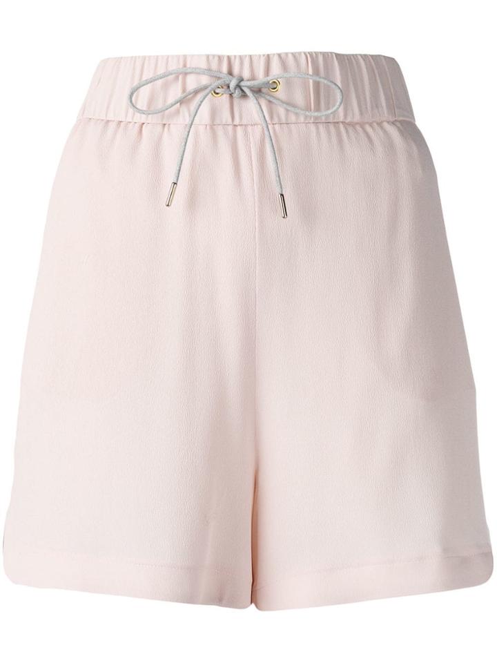 Fabiana Filippi Drawstring Waist Shorts - Pink