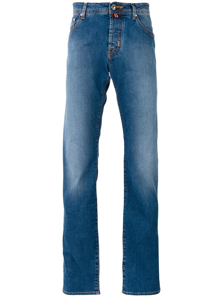 Jacob Cohen Regular Jeans, Men's, Size: 36, Blue, Cotton/spandex/elastane