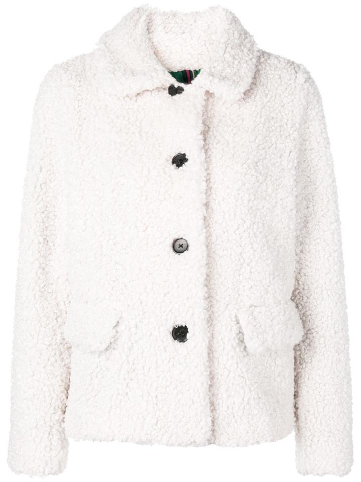 Ps By Paul Smith Faux Fur Jacket - Neutrals